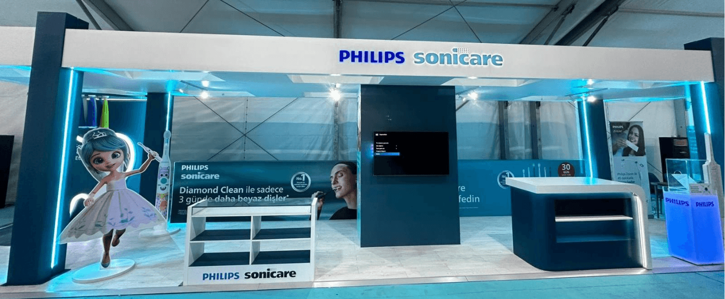 Philips stand ön cephe