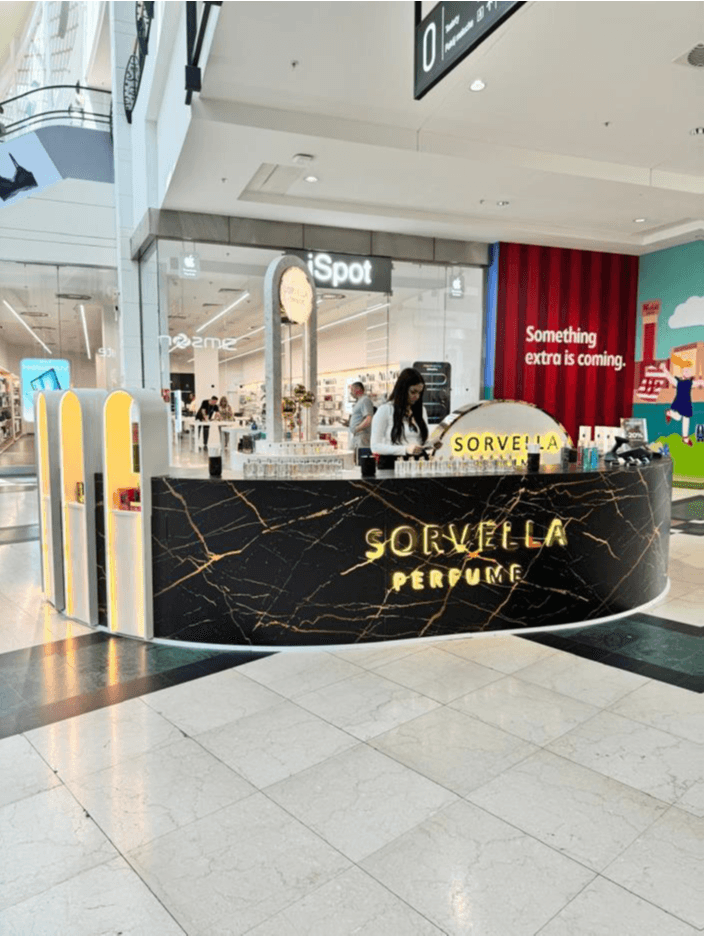 Sorvella kiosk detay